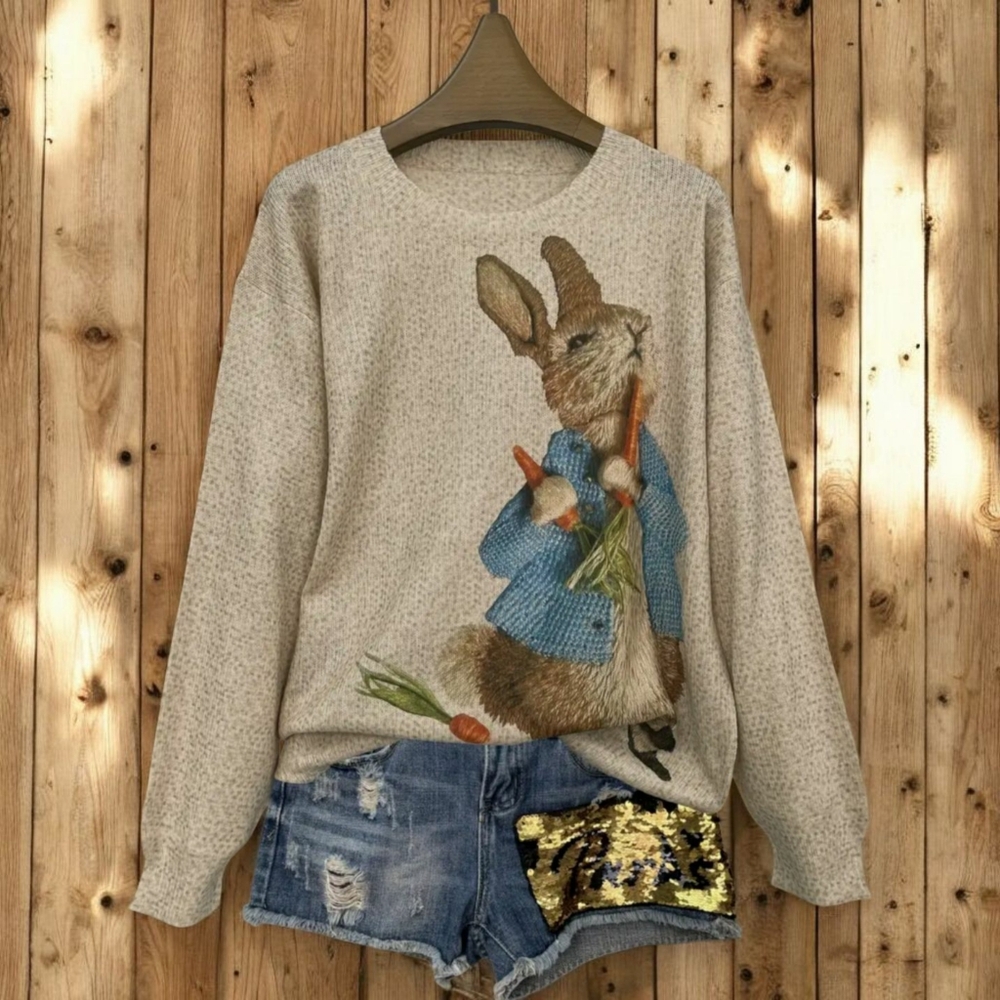 Peter Rabbit Print Sweater - NEW! - Picture 4 of 6